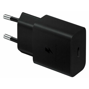 شارژر اصلی فست شارژ 15 وات سامسونگ همراه با کابل دو سر تایپ سی یک متری Samsung 15W Type-C With Type-C Cable