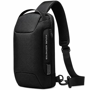 کیف کراس بادی مردانه بنج اصل BANGE BG-22085 رمز دار با پورت USB