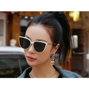 خرید عینک آفتابی یو وی 400 زنانه و مردانه karen bazaar TR2189 Korean style fashion sunglasses