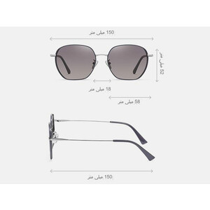 عینک آفتابی زنانه پلاریزه karen bazaar B9010 Fashionable polarized sunglasses for women