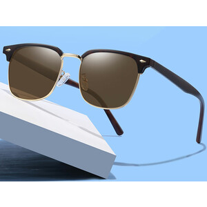 فروش عینک آفتابی پولاریزه karen bazaar LY2306 New men's business polarized sunglasses TR90m