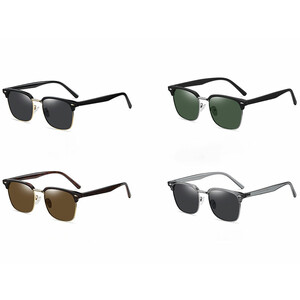 قیمت عینک آفتابی پولاریزه karen bazaar LY2306 New men's business polarized sunglasses TR90m