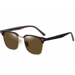 قیمت عینک دودی پولاریزه LY2306عینک آفتابی پولاریزه karen bazaar LY2306 New men's business polarized sunglasses TR90m