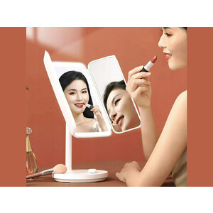 آینه آرایشی شیائومی Xiaomi Jordan And Judy LED CountertopVanity Mirror Foldeable Nv536