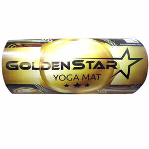 مت یوگا و پیلاتس گلدن استار Golden Star ضخامت 6 میلی متر (وضعیت B، صحت محصول با انبار چک شود)