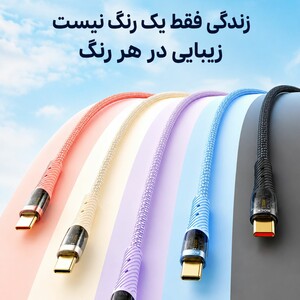 کابل تایپ سی به تایپ سی راک