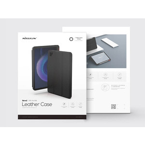 خرید کیف محافظ تبلت 11 اینچ شیائومی نیلکین Nillkin Bevel Leather smartcover case for Xiaomi Pad 6, Pad 6 Pro