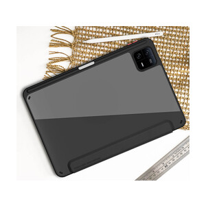بهترین کیف محافظ تبلت 11 اینچ شیائومی نیلکین Nillkin Bevel Leather smartcover case for Xiaomi Pad 6, Pad 6 Pro