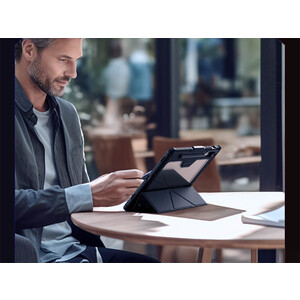 خرید کیف محافظ بامپردار سامسونگ  تب اس 9 پلاس نیلکین Nillkin Bumper Leather cover case Pro Multi-angle folding style for Samsung Galaxy Tab S9 Plus