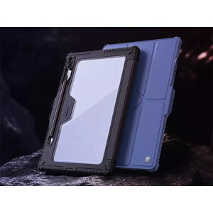 فروش کیف محافظ بامپردار سامسونگ  تب اس 9 پلاس نیلکین Nillkin Bumper Leather cover case Pro Multi-angle folding style for Samsung Galaxy Tab S9 Plus