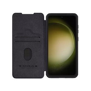 گارد کلاسوری سامسونگ اس 23 اف ای نیلکین Nillkin Samsung Galaxy S23 FE Qin Pro leather case