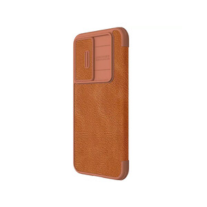 خرید کیف محافظ سامسونگ اس 23 اف ای نیلکین Nillkin Samsung Galaxy S23 FE Qin Pro leather case
