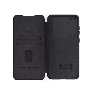 خرید کیف محافظ سامسونگ اس 23 اف ای نیلکین Nillkin Samsung Galaxy S23 FE Qin Pro leather case