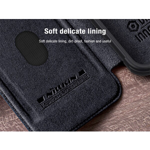 خرید کیف محافظ سامسونگ اس 23 اف ای نیلکین Nillkin Samsung Galaxy S23 FE Qin Pro leather case