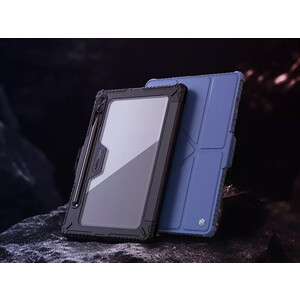 کیفیت کیف محافظ بامپر دار سامسونگ تب اس 9 نیلکین Nillkin Bumper Leather cover case Pro Multi-angle folding style for Samsung Galaxy Tab S9