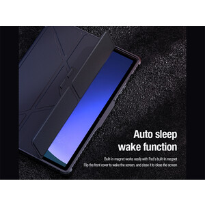 کیفیت کیف محافظ بامپر دار سامسونگ تب اس 9 نیلکین Nillkin Bumper Leather cover case Pro Multi-angle folding style for Samsung Galaxy Tab S9