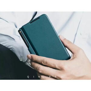 کاور کلاسوری سامسونگ زد فولد 4 نیلکین Nillkin Samsung Galaxy Z Fold 4 5G/W23 Qin Pro leather case