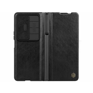 قاب کتابی سامسونگ زد فولد 4 نیلکین Nillkin Samsung Galaxy Z Fold 4 5G/W23 Qin Pro leather case
