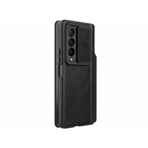 گارد کتابی سامسونگ زد فولد 4 نیلکین Nillkin Samsung Galaxy Z Fold 4 5G/W23 Qin Pro leather case