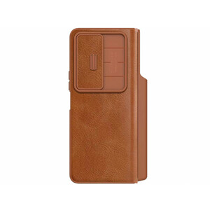 کیف محافظ سامسونگ زد فولد 4 نیلکین Nillkin Samsung Galaxy Z Fold 4 5G/W23 Qin Pro leather case