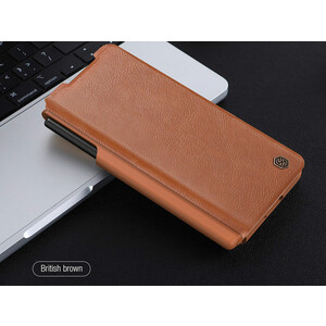کیف محافظ سامسونگ زد فولد 4 نیلکین Nillkin Samsung Galaxy Z Fold 4 5G/W23 Qin Pro leather case
