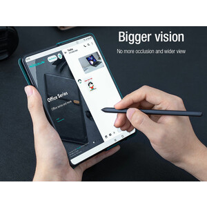 کیف محافظ سامسونگ زد فولد 4 نیلکین Nillkin Samsung Galaxy Z Fold 4 5G/W23 Qin Pro leather case