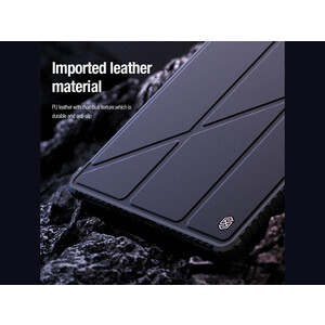 کیف محافظ بامپردار تبلت سامسونگ اس 9 اولترا نیلکین Nillkin Bumper Leather cover case Pro Multi-angle folding style Samsung Galaxy Tab S9 Ultra