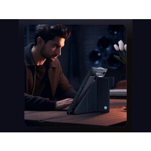 کیف محافظ بامپردار تبلت سامسونگ اس 9 اولترا نیلکین Nillkin Bumper Leather cover case Pro Multi-angle folding style Samsung Galaxy Tab S9 Ultra