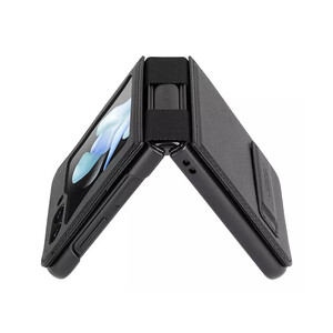 قیمت کیف کویین زد فلیپ 5 سامسونگ نیلکین Nillkin Qin Vegan leather case for Samsung Galaxy Z Flip5