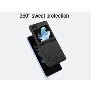 خرید کیف کویین زد فلیپ 5 سامسونگ نیلکین Nillkin Qin Vegan leather case for Samsung Galaxy Z Flip5
