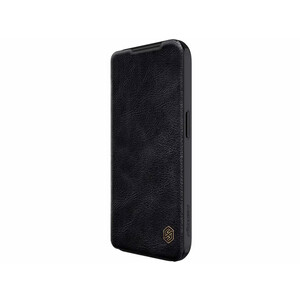 کیف کویین آیفون 15 پرو مکس نیلکین Nillkin Apple iPhone 15 Pro max Qin Pro leather case
