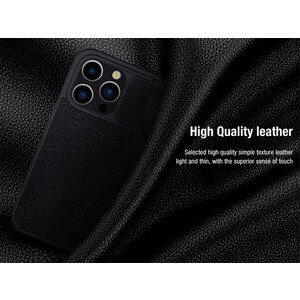 کیفیت کیف کویین آیفون 15 پرو مکس نیلکین Nillkin Apple iPhone 15 Pro max Qin Pro leather case