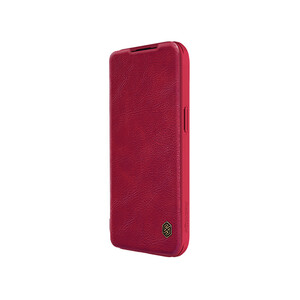 کیفیت کیف کویین آیفون 15 نیلکین Nillkin Apple iPhone 15 Qin Pro leather case