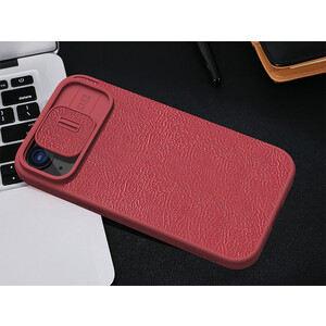 خرید کیف کویین آیفون 15 نیلکین Nillkin Apple iPhone 15 Qin Pro leather case