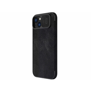 کیف محافظ آیفون 15 پلاس نیلکین Nillkin Apple iPhone 15 plus Qin Pro leather case