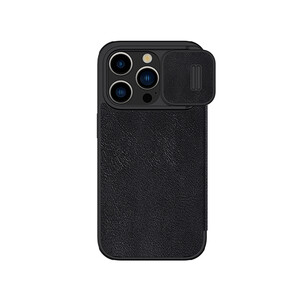خرید کیف کویین آیفون 15 پرو نیلکین Nillkin Apple iPhone 15 Pro Qin Pro leather case