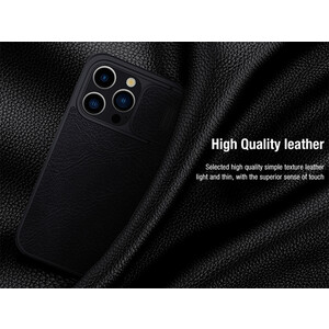 قیمت کیف کویین آیفون 15 پرو نیلکین Nillkin Apple iPhone 15 Pro Qin Pro leather case