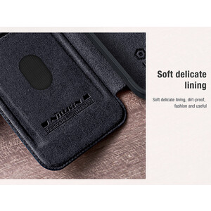 خرید کیف کویین آیفون 15 پرو نیلکین Nillkin Apple iPhone 15 Pro Qin Pro leather case