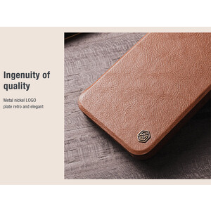 قیمت کیف کویین آیفون 15 پرو نیلکین Nillkin Apple iPhone 15 Pro Qin Pro leather case