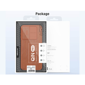 بهترین قاب محافظ سامسونگ A24 نیلکین Nillkin Samsung Galaxy A24 4G Qin Pro leather case