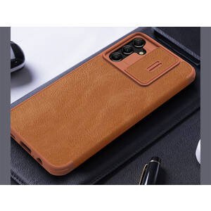 فروش قاب محافظ سامسونگ A24 نیلکین Nillkin Samsung Galaxy A24 4G Qin Pro leather case