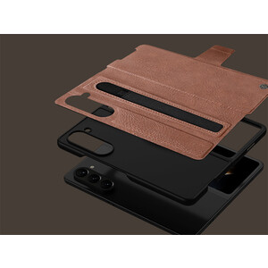 فروش کیف گوشی سامسونگ گلکسی زد فولد 5 نیلکین Nillkin Samsung Galaxy Z Fold 5 Aoge Leather Case