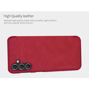 کیفیت کیف محافظ سامسونگ گلکسی A14 5G نیلکین Nillkin Samsung Galaxy A14 5G Qin leather case