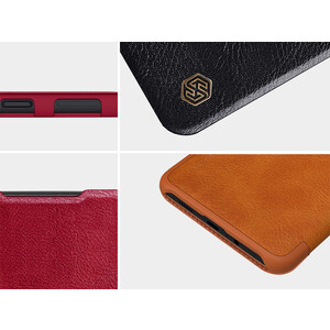 بهترین کیف محافظ سامسونگ گلکسی A14 5G نیلکین Nillkin Samsung Galaxy A14 5G Qin leather case