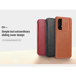 قیمت کیف محافظ نیلکین سامسونگ Nillkin Samsung Galaxy A53 5G Qin Pro leather case