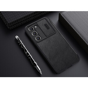 خرید گارد کتابی سامسونگ گلکسی اس 23 پلاس نیلکین Nillkin Samsung Galaxy S23+/S23 Plus Qin Pro leather case