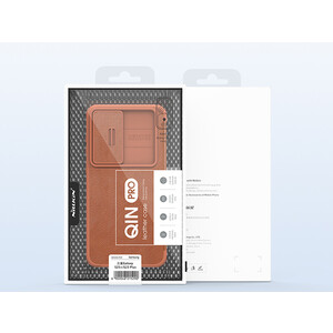 خرید کیف سامسونگ گلکسی اس 23 پلاس نیلکین Nillkin Samsung Galaxy S23+/S23 Plus Qin Pro leather case