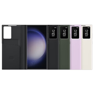 کیف کلاسوری هوشمند اس 23 اولترا سامسونگ Samsung smart view wallet case EF-ZS918 S23 Ultra