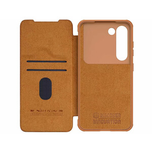 کیف محافظ سامسونگ گلکسی اس 23 نیلکین Nillkin Samsung Galaxy S23 Qin Pro leather case