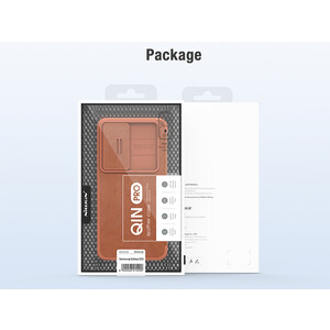 کیف محافظ سامسونگ گلکسی اس 23 نیلکین Nillkin Samsung Galaxy S23 Qin Pro leather case